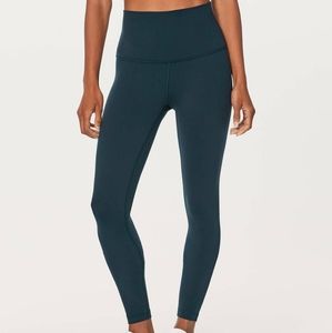 Lululemon Wunder Under leggings - nocturnal teal